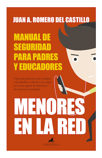 Portada del libro MENORES EN LA RED. Manual de seguridad para padres y educadores
