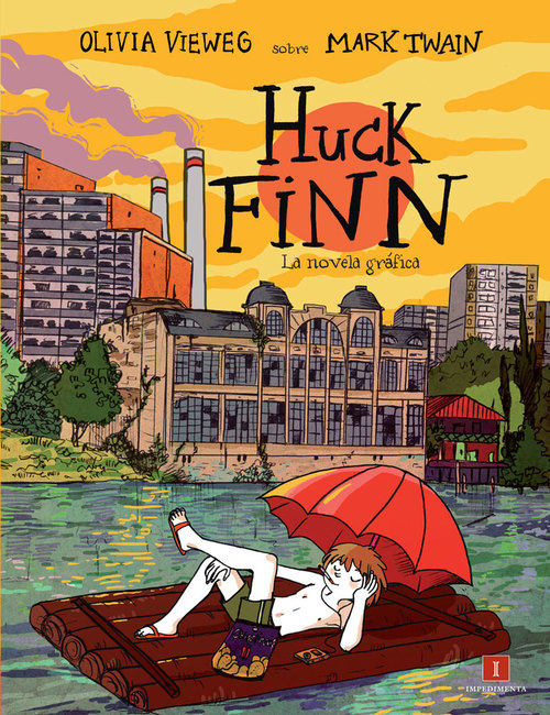 Portada del libro HUCK FINN. La novela gráfica