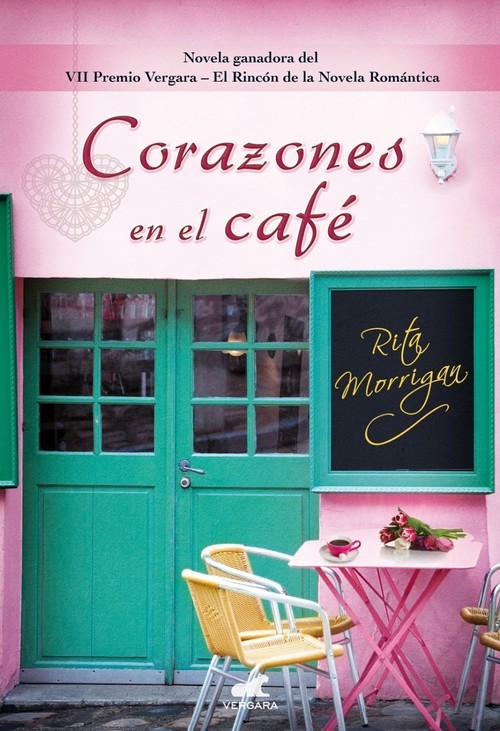 Portada de CORAZONES EN EL CAFÉ