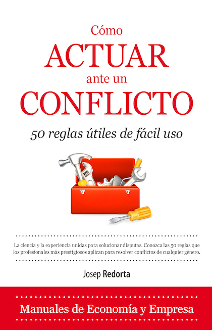 Portada de CÓMO ACTUAR ANTE UN CONFLICTO. 50 reglas útiles de fácil uso