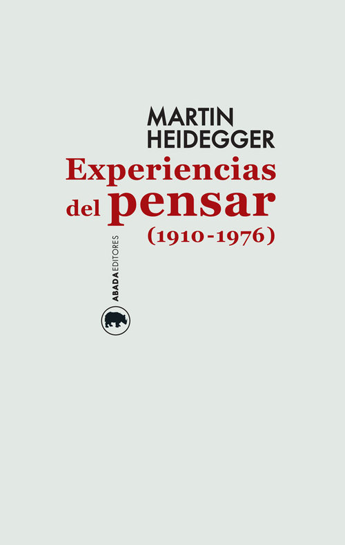 Portada de EXPERIENCIAS DEL PENSAR (1910-1976)