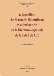 Portada del libro IL NOVELLINO DE MASUCCIO SALERNITANO Y su influencia en la literatura española de la Edad de Oro