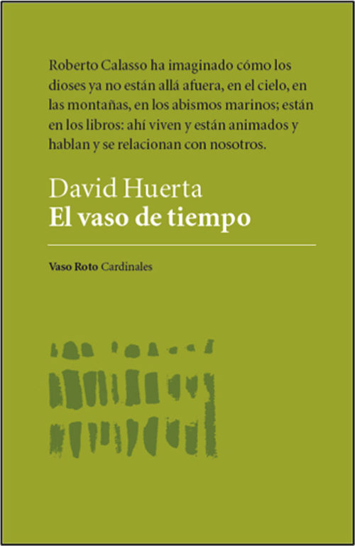 Portada del libro EL VASO DE TIEMPO