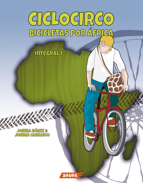 Portada del libro CICLOCIRCO. Bicicletas por África