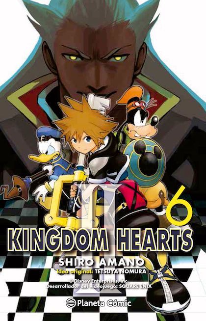 Portada de KINGDOM HEARTS II Nº 06