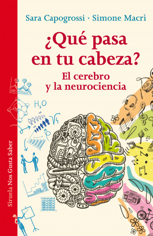 Portada del libro ¿QUÉ PASA EN TU CABEZA? El cerebro y la neurociencia