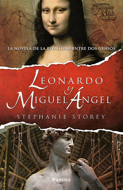 Portada del libro LEONARDO Y MIGUEL ÁNGEL