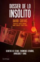 Portada del libro DOSSIER DE LO INSÓLITO