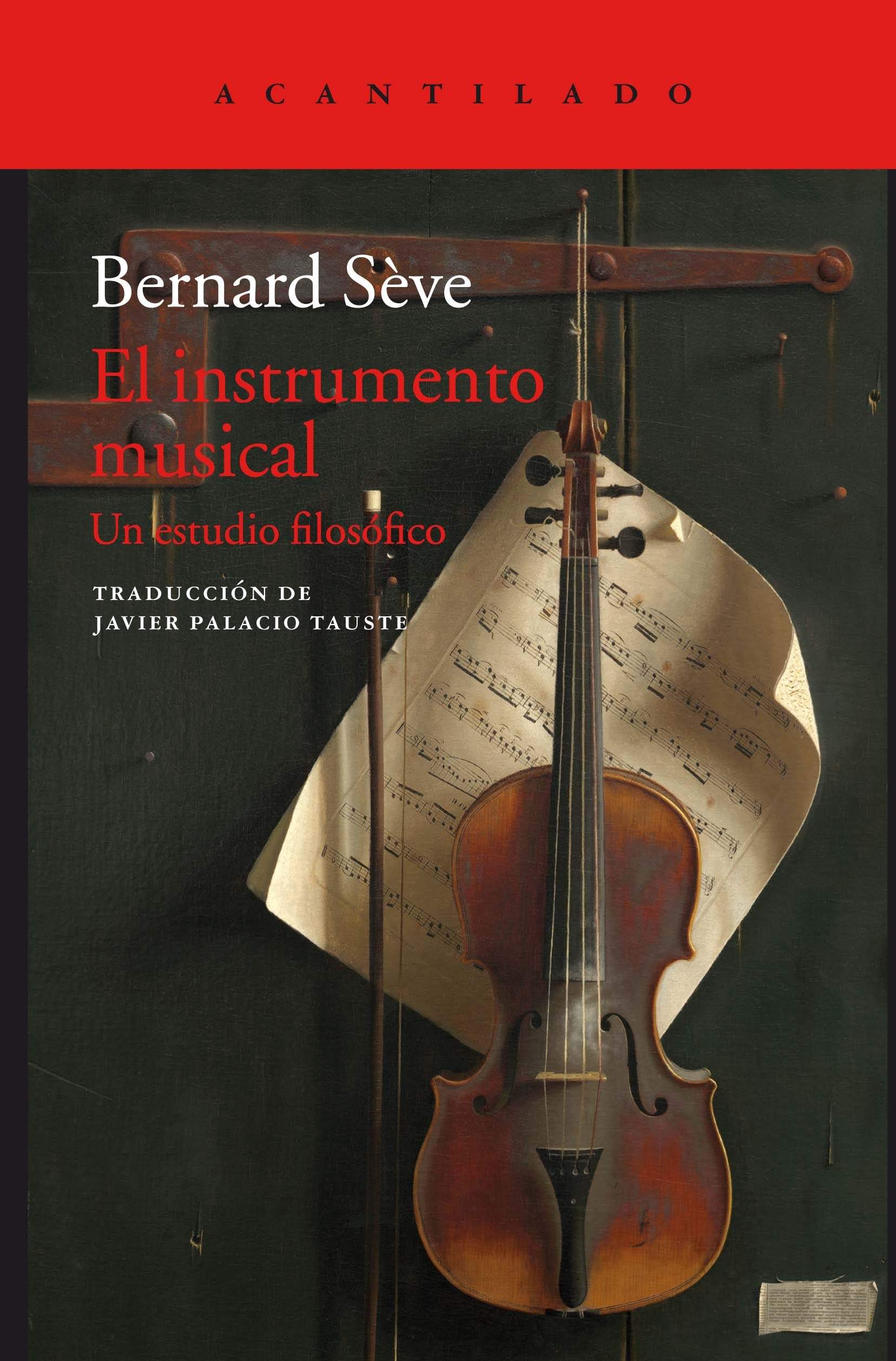 Portada de EL INSTRUMENTO MUSICAL. Un estudio filosófico