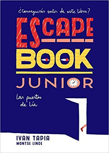 Portada del libro ESCAPE BOOK JUNIOR. Las puertas de Lía