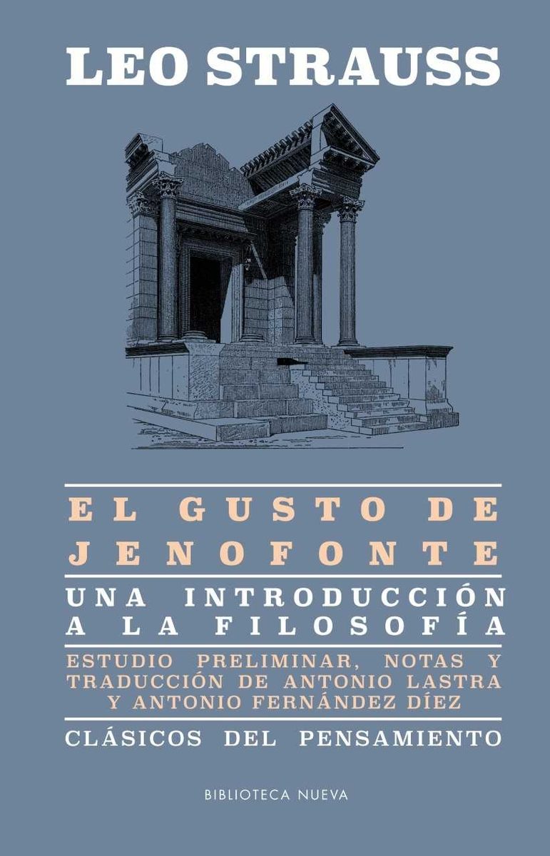 Portada del libro EL GUSTO DE JENOFONTE. Una introducción a la Filosofía