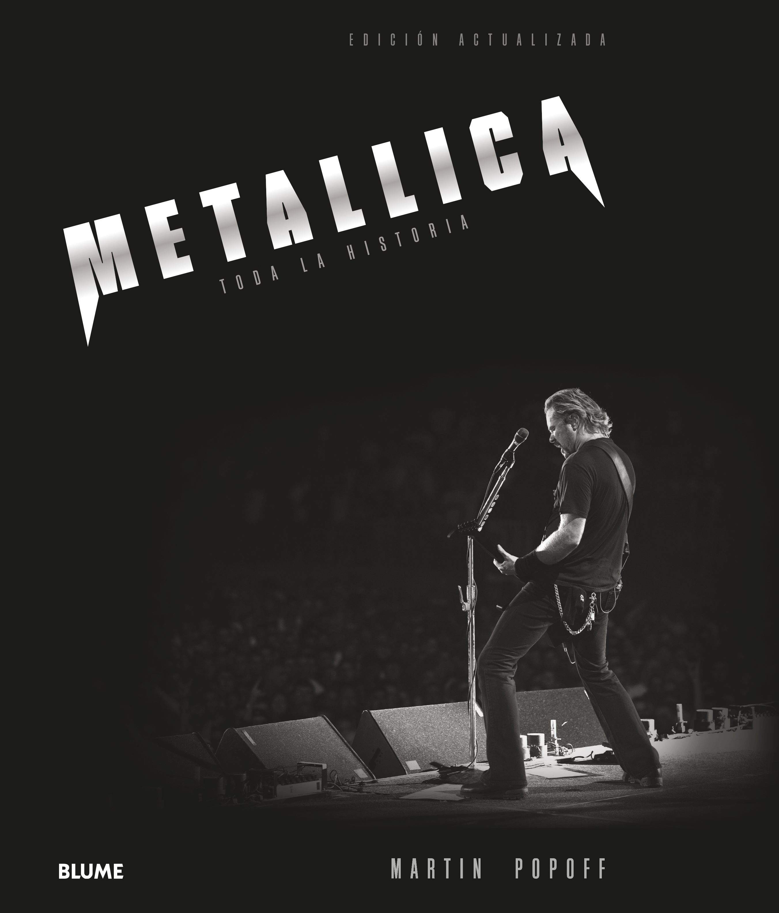 Portada del libro METALLICA. Toda la historia