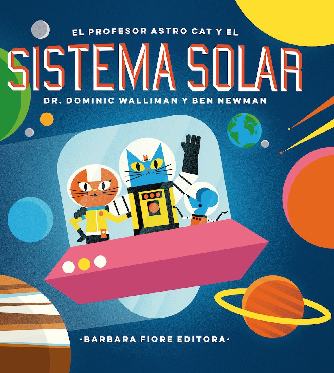 Portada de EL PROFESOR ASTRO CAT Y EL SISTEMA SOLAR