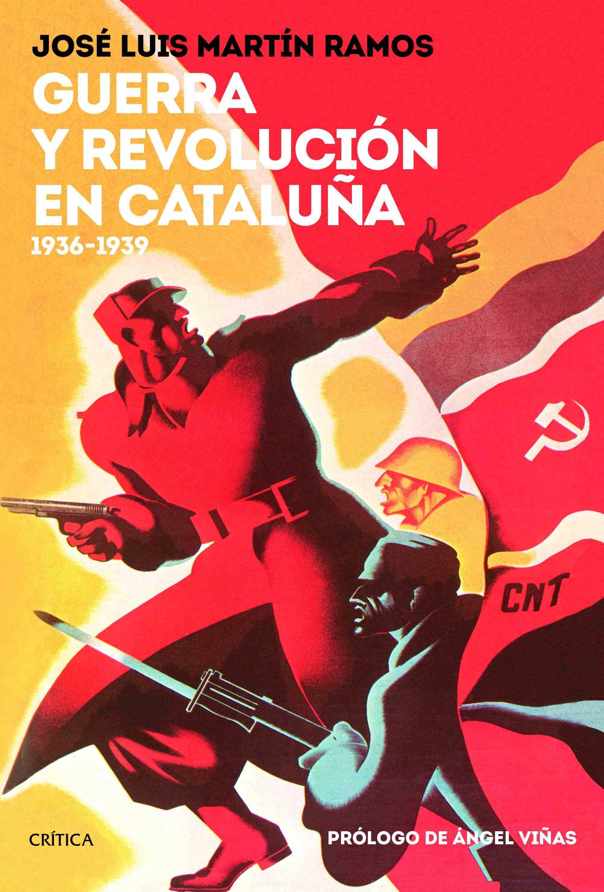 Portada del libro GUERRA Y REVOLUCIÓN EN CATALUÑA 1936-1939