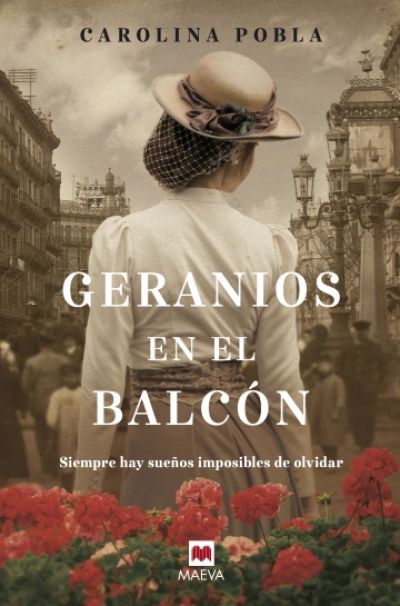 Portada de GERANIOS EN EL BALCÓN