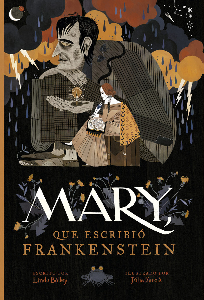 Portada de MARY QUE ESCRIBIÓ FRANKENSTEIN