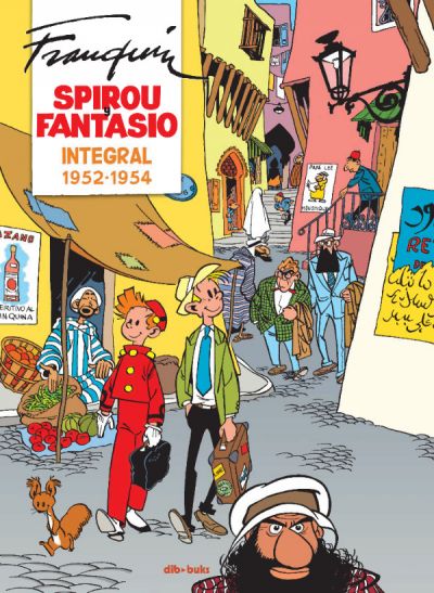 Portada de SPIROU Y FANTASIO. Integral 3