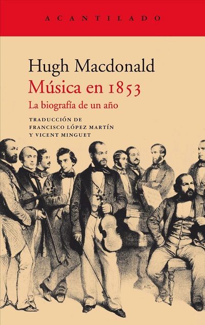 Portada de MÚSICA EN 1853. La biografía de un año