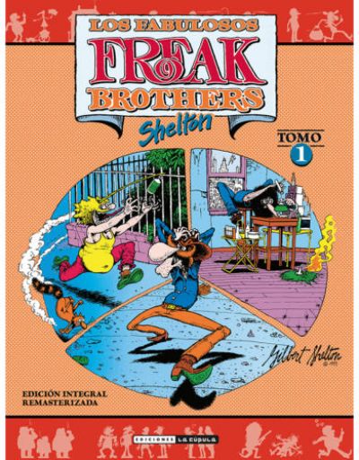 Portada de LOS FABULOSOS FREAK BROTHERS 1