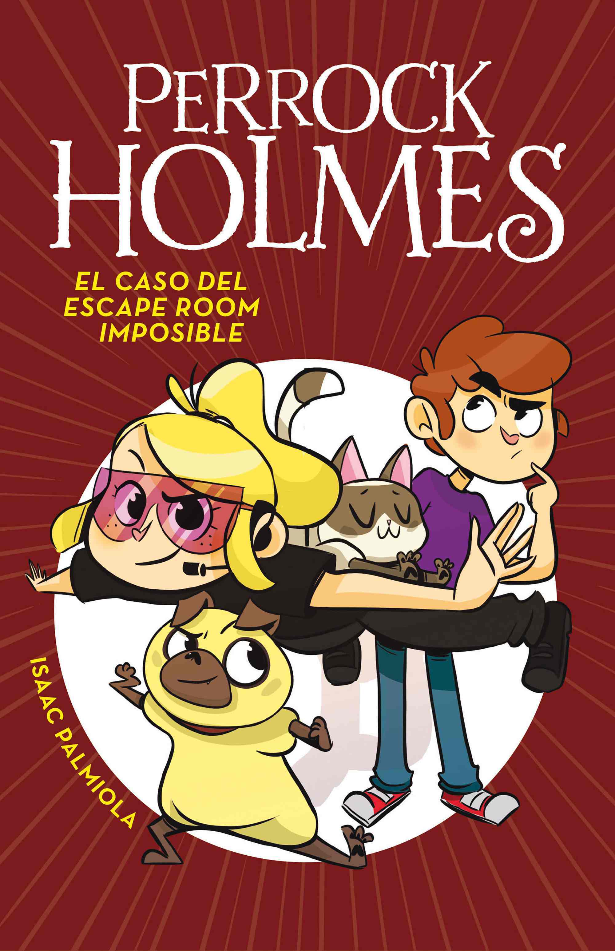 Portada de PERROCK HOLMES 9: El caso del escape room imposible