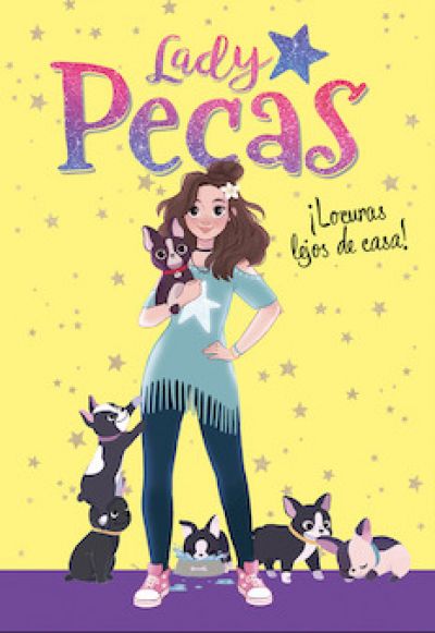 Portada del libro ¡LOCURAS LEJOS DE CASA! (Serie Lady Pecas 1)