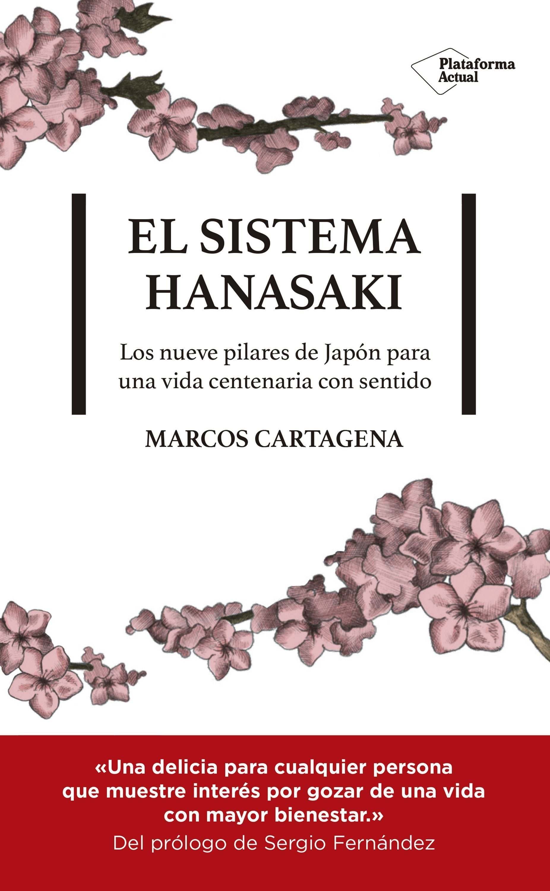 Portada de EL SISTEMA HANASAKI. Los nueve pilares de Japo?n para una vida centenaria con sentido
