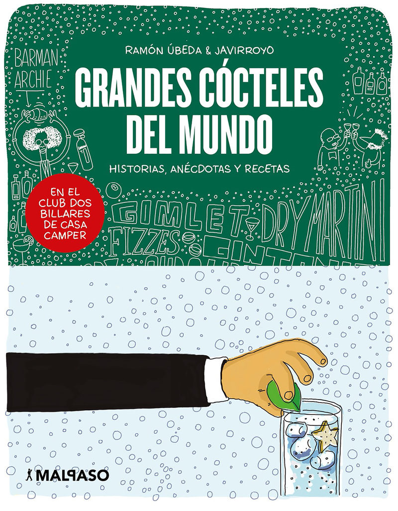 Portada de GRANDES CÓCTELES DEL MUNDO. Historias, anécdotas y recetas