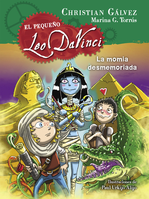 Portada de EL PEQUEÑO LEO DA VINCI 6. LA MOMIA DESMEMORIADA