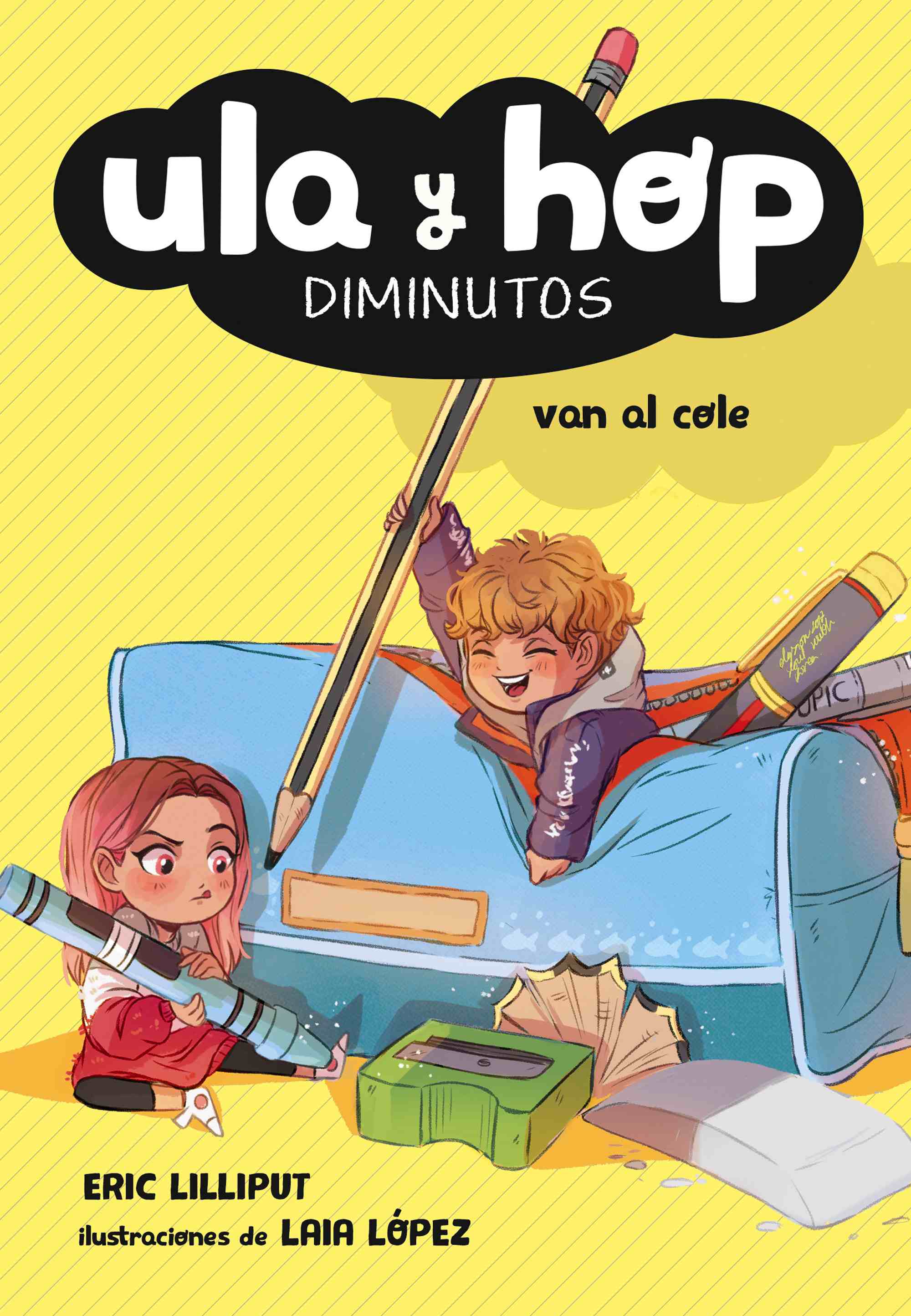 Portada de ULA Y HOP DIMINUTOS: VAN AL COLE