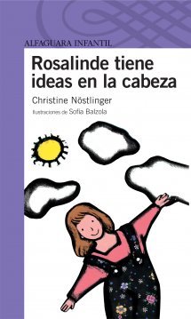 Portada del libro ROSALINDE TIENE IDEAS EN LA CABEZA