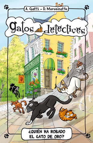 Portada del libro ¿QUIÉN HA ROBADO EL GATO DE ORO? Gatos detectives