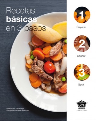 Portada de RECETAS BÁSICAS EN 3 PASOS