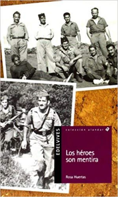 Portada del libro LOS HÉROES SON MENTIRA