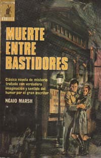 Portada de MUERTE ENTRE BASTIDORES