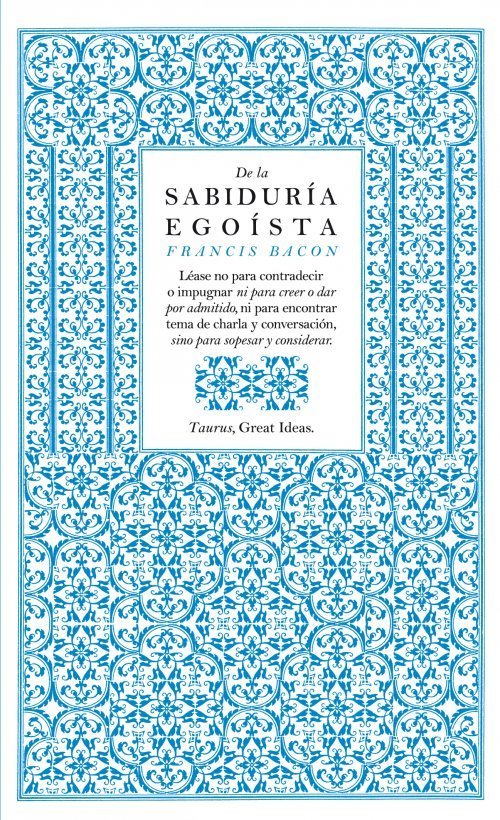 Portada del libro DE LA SABIDURÍA EGOÍSTA