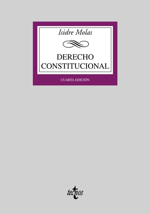 Portada de DERECHO CONSTITUCIONAL