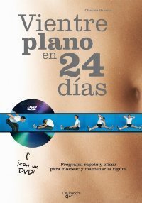 Portada del libro VIENTRE PLANO EN 24 DÍAS (LIBRO+DVD)