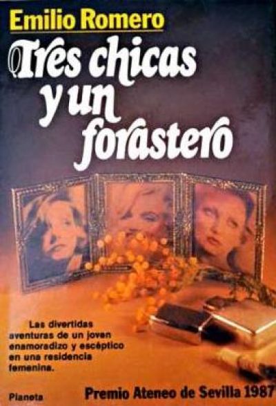 Portada de TRES CHICAS Y UN FORASTERO