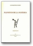 Portada de PLENITUD DE LA MATERIA