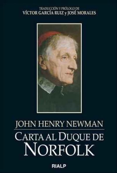 Portada del libro CARTA AL DUQUE DE NORFOLK