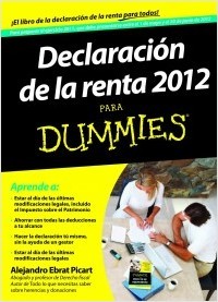 Portada del libro DECLARACIÓN DE LA RENTA 2012 PARA DUMMIES