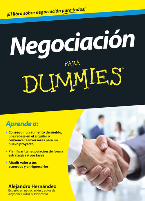 Portada del libro NEGOCIACIÓN PARA DUMMIES