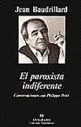 Portada del libro EL PAROXISTA INDIFERENTE