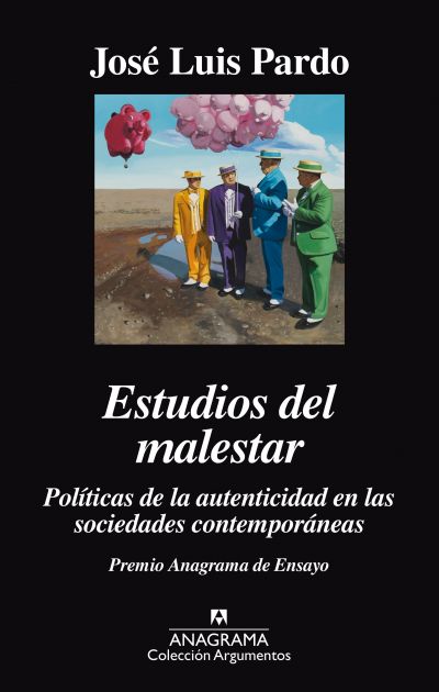 Portada del libro ESTUDIOS DEL MALESTAR. Políticas de la autenticidad en las sociedades contemporáneas