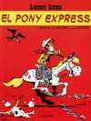 Portada de LUCKY LUKE. El pony express