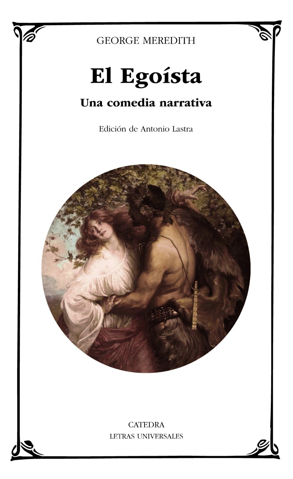 Portada del libro EL EGOÍSTA. Una comedia narrativa