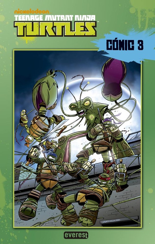 Portada del libro TORTUGAS NINJA. CÓMIC 3