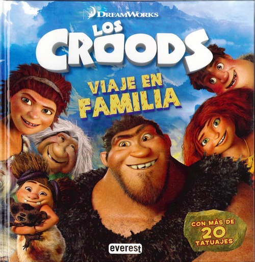 Portada de LOS CROODS. VIAJE EN FAMILIA