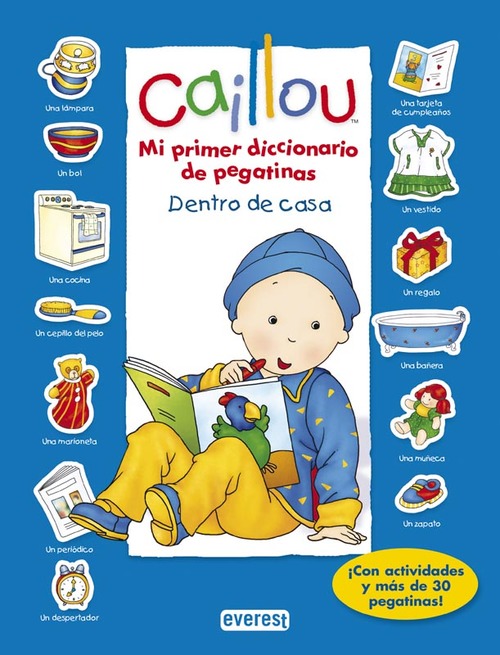 Portada del libro CAILLOU. DENTRO DE CASA