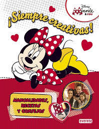 Portada del libro MINNIE & YOU. ¡SIEMPRE CREATIVAS!. LIBRO CON LATA PARA LÁPICES